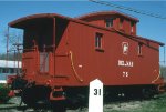 PRR Caboose #76 - Pennsylvania RR